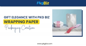 Gift Elegance with PKG Biz Wrapping Paper Packaging Creation